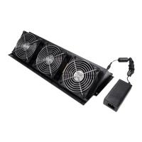 Купить APC NetShelter CX Fan Booster Kit - Rack-Lüftereinsatz - Wechselstrom 100/120/200/208/220/230/240 V - Schwarz (AR4703) в магазине wardena.ru