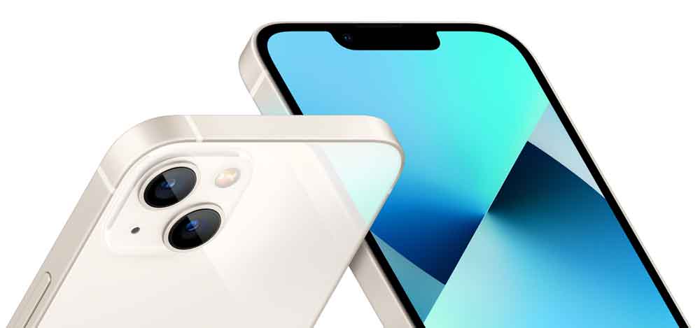 Купить Apple iPhone 13 - Smartphone - Dual-SIM - 5G NR - 128GB - 6.1" - 2532 x 1170 Pixel (460 ppi (Pixel pro" )) - Super Retina XDR Display - 2 x Rückkamera 12 MP Frontkamera - starlight (MLPG3ZD/A) в магазине wardena.ru