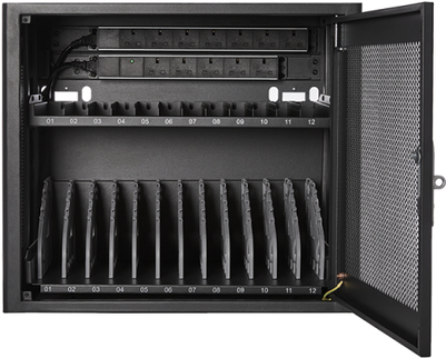 Купить V7 CHGSTA12AC-1K - Gehäuse - für 12 Tablets / Notebooks - verriegelbar - hochwertiger, kalt gerollter Stahl - Schwarz - Bildschirmgröße: bis zu 38,1 cm (bis zu 38,10cm (15") ) - Wandmontage, Schreibtisch (CHGSTA12AC-1K) в магазине wardena.ru