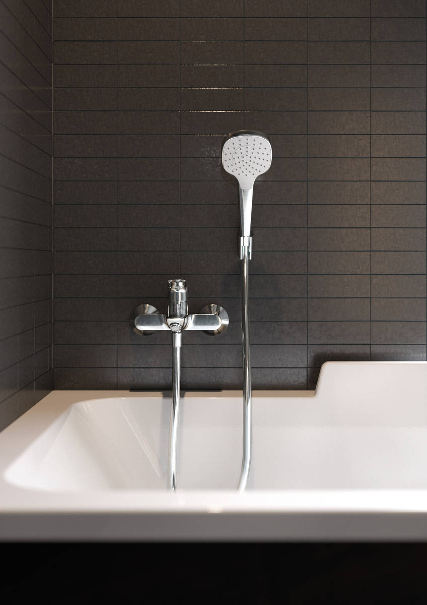 Купить Hansgrohe Logis Смеситель для ванны однорычажный хром 71400000 в магазине wardena.ru