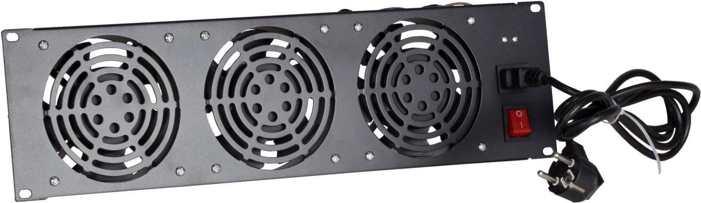 Купить DS-IT Lüftereinheit - Ventilator Paket mit 3 Ventilatoren geeignet für zwischen den schienen - 3U (DS-FAN3FRONT) в магазине wardena.ru