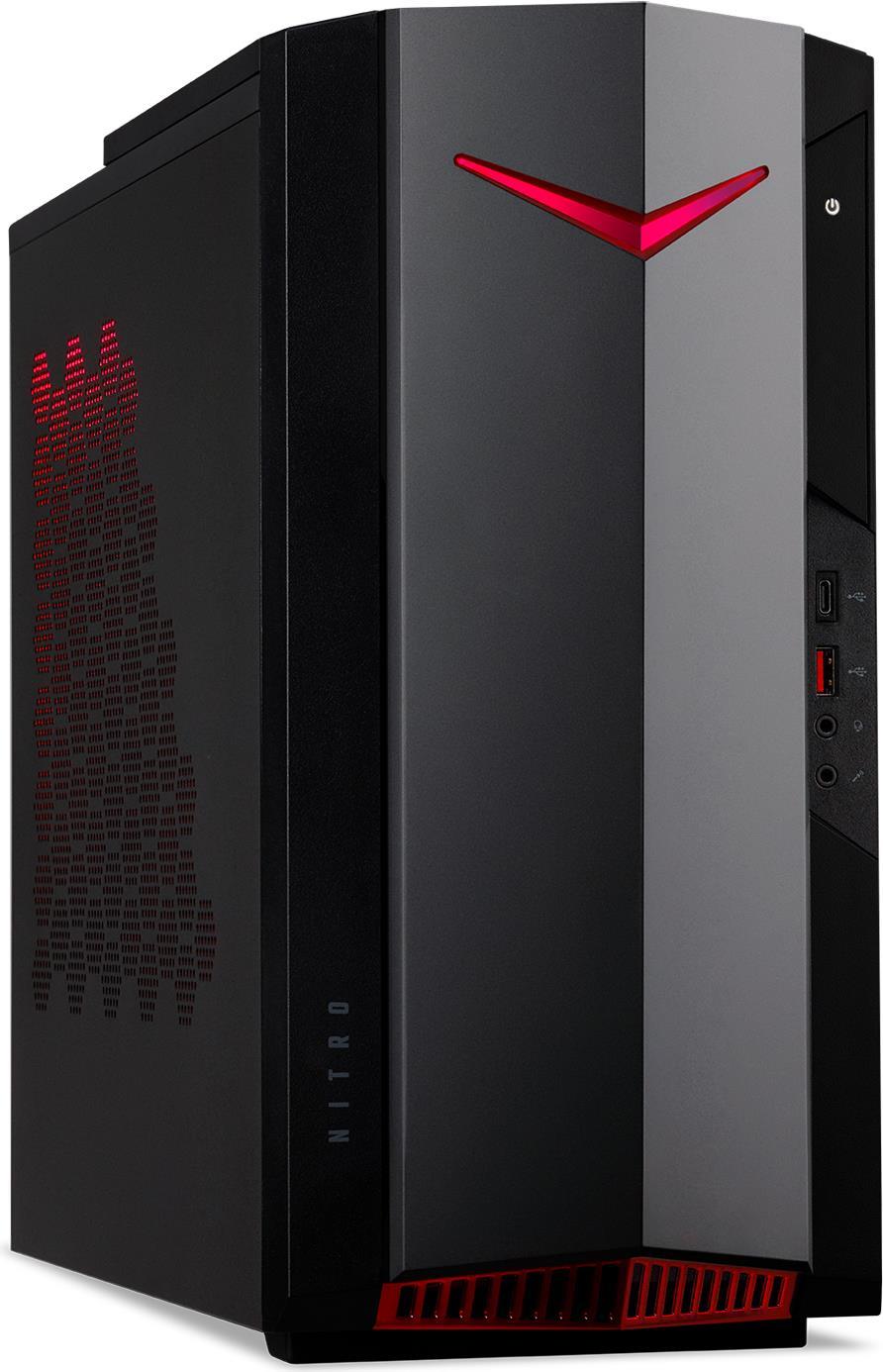 Купить Acer Nitro 50 N50-640 - Tower - Core i7 12700F / 2.1 GHz - RAM 16 GB - SSD 512 GB, HDD 1 TB - GF RTX 3060 Ti - GigE - WLAN: Bluetooth 5.0, 802.11a/b/g/n/ac/ax - kein Betriebssystem - Monitor: keiner (DG.E2VEG.00W) в магазине wardena.ru
