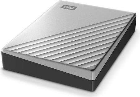 Купить WD My Passport Ultra WDBFTM0040BSL - Festplatte - verschlüsselt - 4TB - extern (tragbar) - USB3.0 (USB-C Steckverbinder) - 256-Bit-AES - Silber (WDBFTM0040BSL-WESN) в магазине wardena.ru