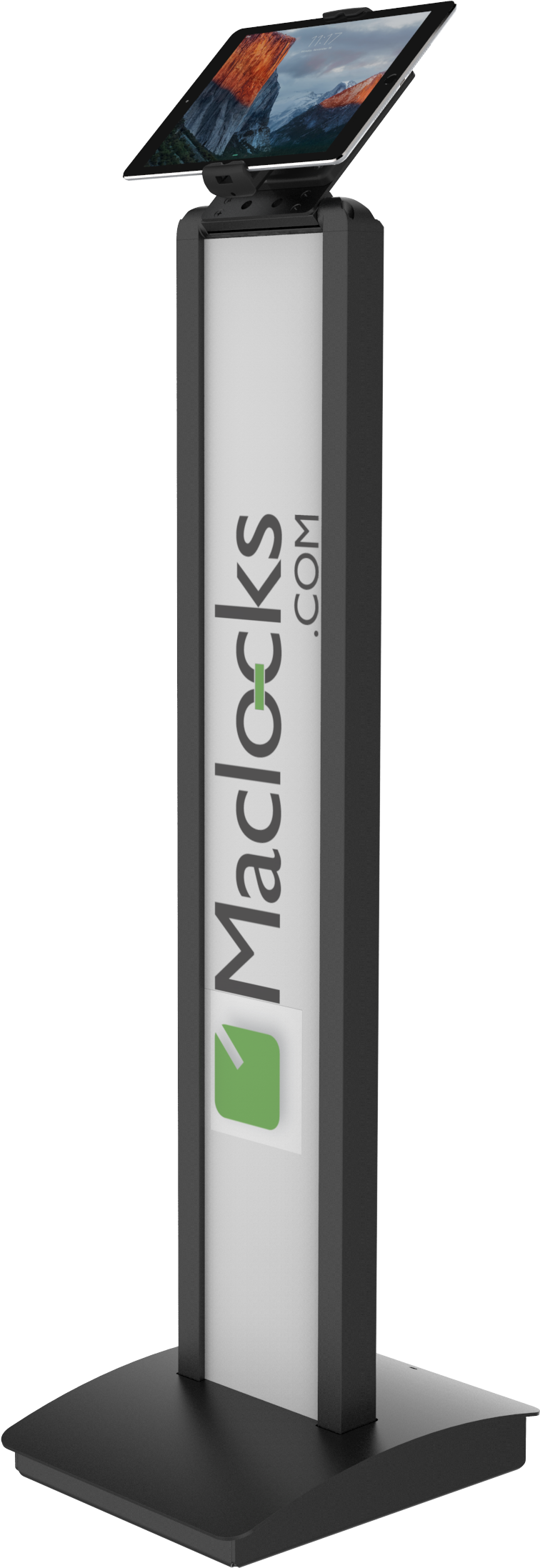 Купить Compulocks Cling BrandMe Universal Tablet Floor Stand Black - Aufstellung - für Tablett - verriegelbar - Stahl - Schwarz - Bildschirmgröße: bis zu 33 cm (bis zu 33,00cm (13") ) - Montageschnittstelle: 100 x 100 mm - Bode (140BUCLGVWMB) в магазине wardena.ru