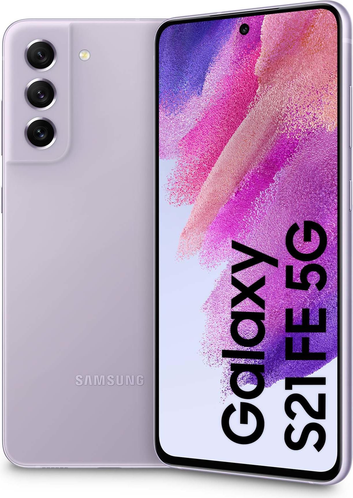 Купить Samsung Galaxy S21 FE 5G - 5G Smartphone - Dual-SIM - RAM 6 GB / Internal Memory 128 GB - OLED-Display - 6.4" - 2340 x 1080 Pixel (120 Hz) - Triple-Kamera 12 MP, 12 MP, 8 MP - front camera 32 MP - Lavendel (SM-G990BLVDEUE) в магазине wardena.ru