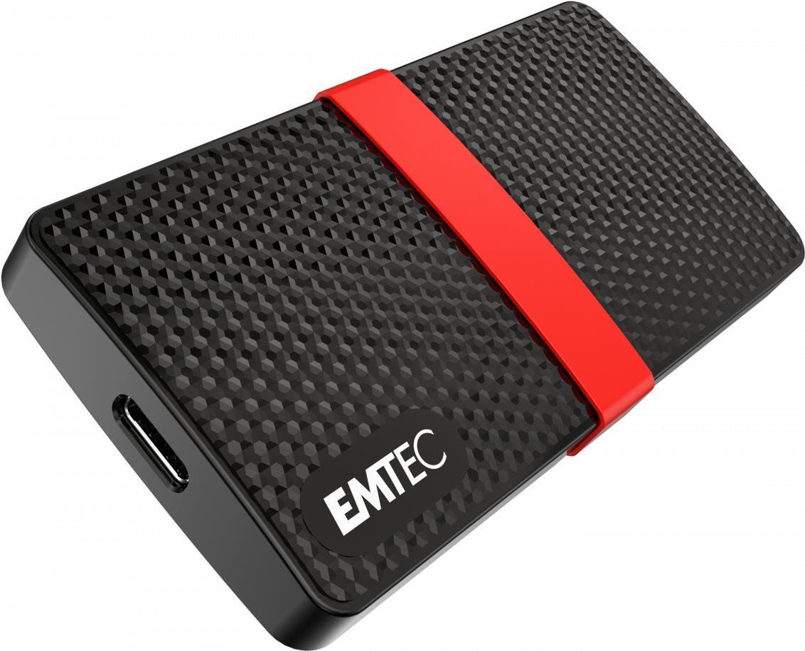 Купить EMTEC SSD Power Plus X200 - SSD - 1TB - extern (tragbar) - USB 3,1 Gen 1 (USB-C Steckverbinder) (ECSSD1TX200) в магазине wardena.ru
