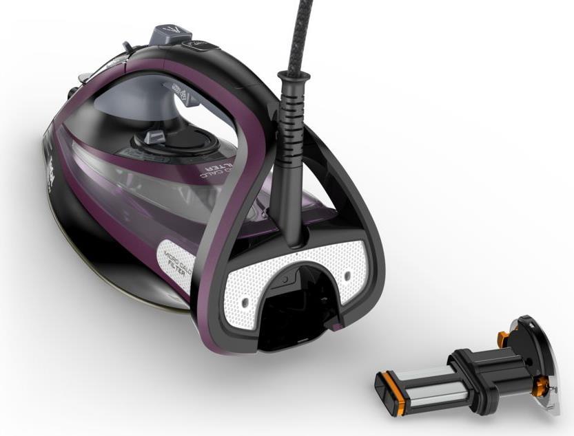 Купить Tefal Ultimate Pure FV9835 Bügeleisen Trocken- & Dampfbügeleisen Durilium Selbstreinigende Grundplatte 3000 W Violett (FV9835E0) в магазине wardena.ru