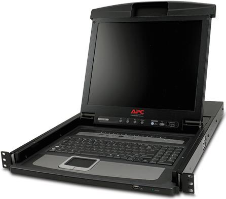 Купить APC 43,20cm (17") Rack LCD Console with Integrated 16 Port Analog KVM Switch - KVM-Konsole mit KVM-Switch - 16 Anschlüsse - Rack - einbaufähig - TFT - 43,2 cm (17") - VGA - Schwarz - 1U (AP5816) в магазине wardena.ru