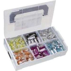 Купить HellermannTyton Verbindungsklemmen-Sortiment flexibel: 1-2.5 mm² starr: 0.5-2.5 mm² 350 St. (148-90046) в магазине wardena.ru