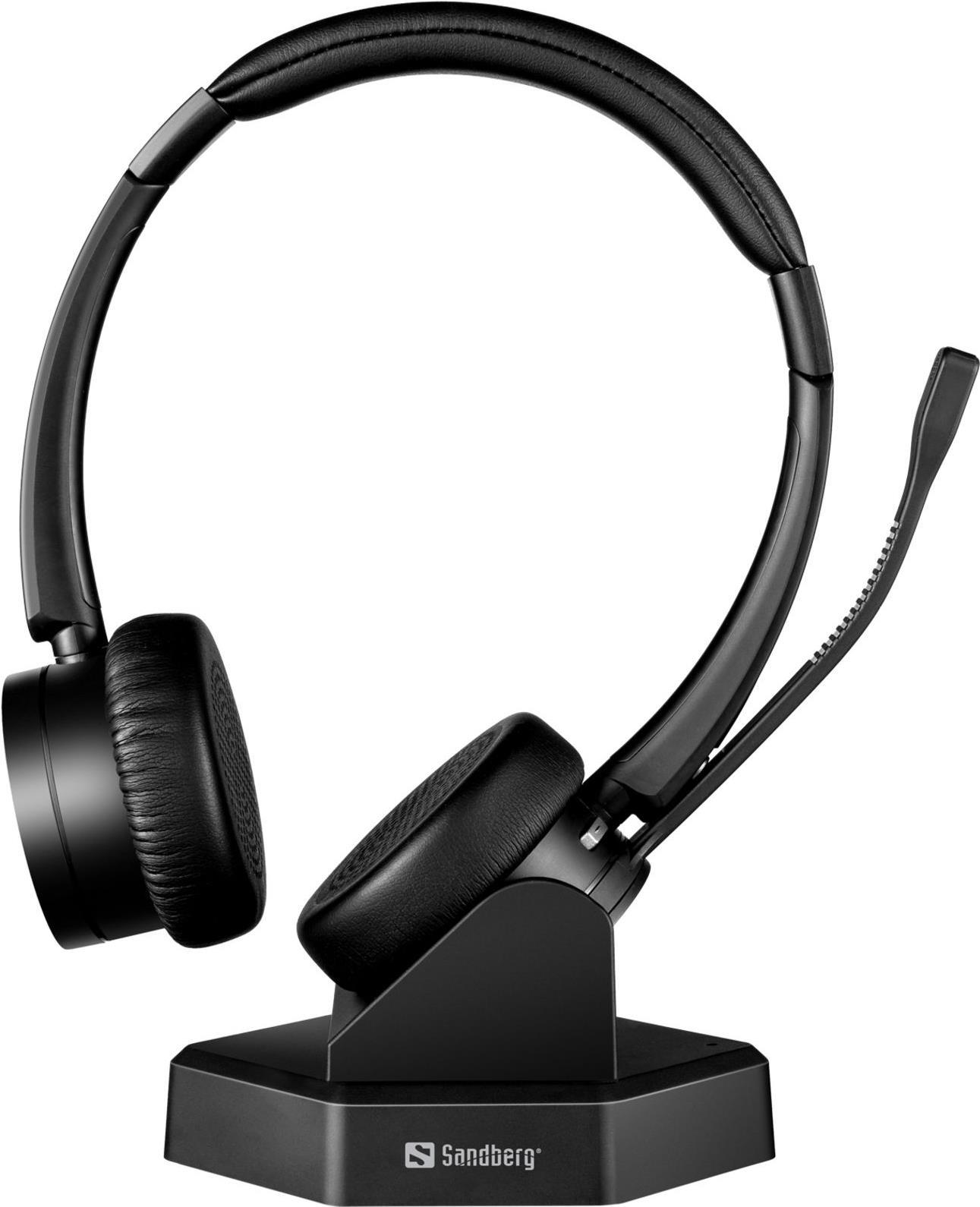 Купить Sandberg Bluetooth Office Headset Pro+ - Headset - On-Ear - Bluetooth - kabellos (126-18) в магазине wardena.ru