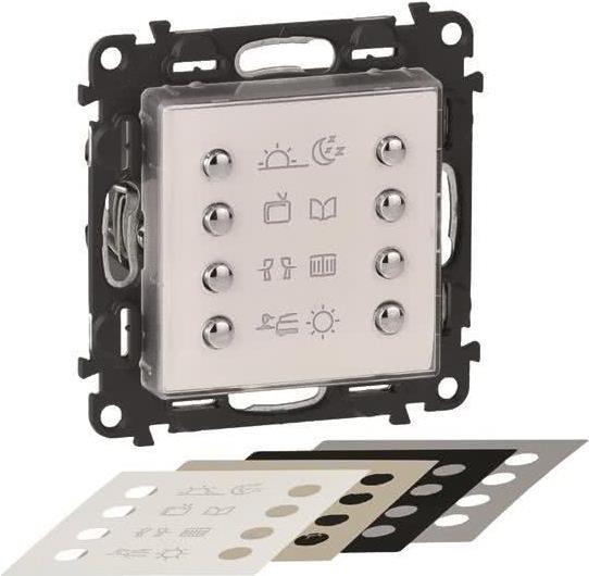 Купить LEGR Myhome Szenariotaster 8Fach 752199 Legrand 752199 1 (752199) в магазине wardena.ru