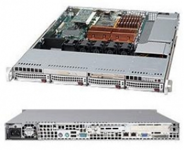 Купить Chassis Supermicro CSE-815S+-560V 1U 560W Hot-Swap 4xHDD SATA в магазине wardena.ru