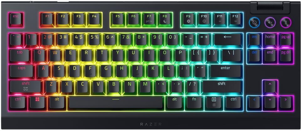Купить Razer BlackWidow V4 Tenkeyless HyperSpeed - German Layout - Tastatur (RZ03-05480400-R3G1) в магазине wardena.ru