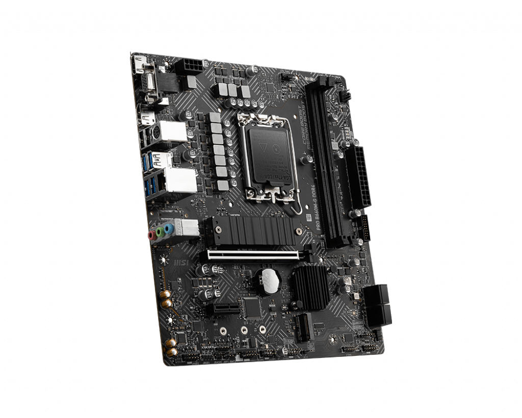 Купить MSI PRO B660M-G DDR4 - Motherboard - micro ATX - LGA1700-Sockel - B660 Chipsatz - USB 3.2 Gen 1 - 2.5 Gigabit LAN - Onboard-Grafik (CPU erforderlich) - HD Audio (8-Kanal) (7D45-001R) в магазине wardena.ru