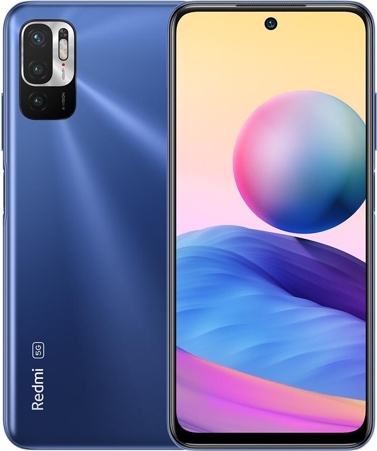 Купить Xiaomi Redmi Note 10 5G 16,5 cm (6.5") Dual-SIM Android 11 USB Typ-C 4 GB 128 GB 5000 mAh Blau в магазине wardena.ru