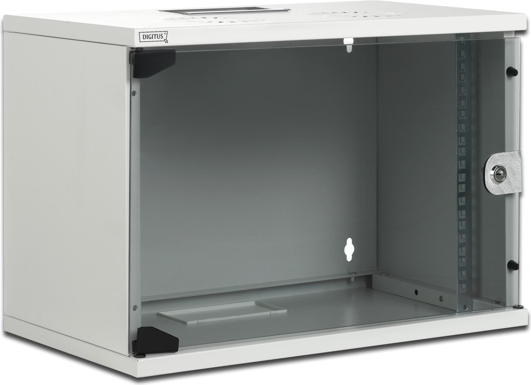 Купить DIGITUS® SoHo Wandschrank Compact-Serie 48,30cm (19") 7HE (DN-19 07-U-S-1) в магазине wardena.ru