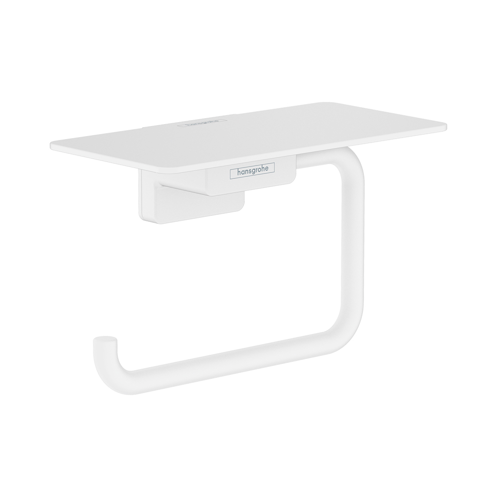 Купить Hansgrohe AddStoris Держатель рулона туалетной бумаги белый матовый 41772700 в магазине wardena.ru