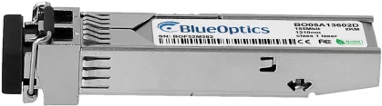 Купить Kompatibler HPE X120 JD103A BlueOptics© BO05C156C0D SFP Transceiver, LC-Duplex, 1000BASE-ZX, Singlemode Fiber, 1550nm, 100KM, DDM, 0°C/+70°C (JD103A-BO) в магазине wardena.ru