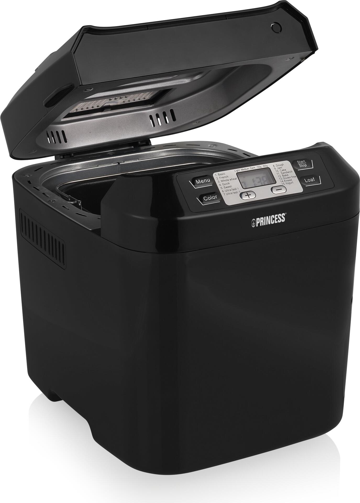 Купить Princess 152010 Brotbackautomat - 907,2 g - Startzeitvorwahl - Bullauge - Timer - Variable einstellbare Krustenbräunung - Warmhaltefunktion (01.152010.01.001) в магазине wardena.ru