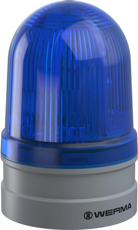 Купить Werma TwinFLASH blinkende LED-EVS-Signalleuchte, Wandmontage/Sockelmontage, 26.4VAC/VDC, Blau (261.520.70) в магазине wardena.ru