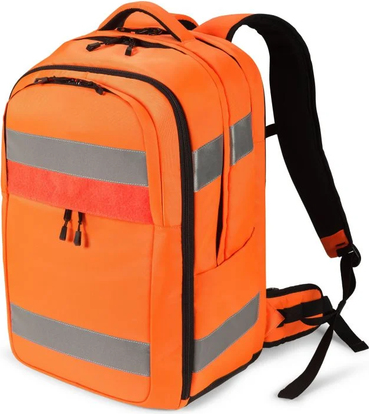 Купить DICOTA Hi-Vis - Rucksack - 32-38 liters - Thermoplastisches Polyurethan (TPU), 600D RPET - orange (P20471-05) в магазине wardena.ru