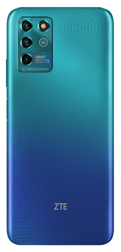 Купить ZTE Blade V30 Vita - 4G Smartphone - Dual-SIM - RAM 4 GB / Interner Speicher 64 GB - microSD slot - LCD-Anzeige - 6.82" - 1640 x 720 Pixel - Triple-Kamera 48 MP, 5 MP, 2 MP - front camera 8 MP - Gradient Blue (126595701020) в магазине wardena.ru
