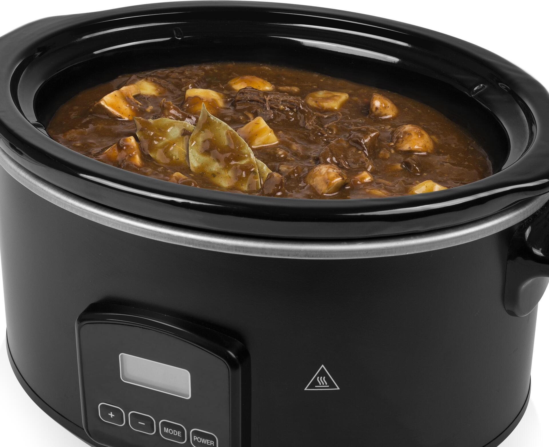 Купить Tristar VS-3920 Slow-Cooker Digital - 210 W - 220 - 240 V - 50 Hz - 16 A - Berührung - Schwarz (VS-3920) в магазине wardena.ru