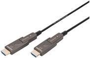 Купить DIGITUS - Ultra High Speed - HDMI-Kabel - mikro HDMI männlich zu mikro HDMI männlich - 30,0m - Glasfaser - Schwarz - Active Optical Cable (AOC), unterstützt 4K 60 Hz (4096 x 2560) (AK-330127-300-S) в магазине wardena.ru