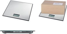 Купить MAULglobal Paketwaage, Tragkraft: 25 kg, Farbe: schwarz Wiegefläche mit Edelstahl-Auflage, LCD-Anzeige, Ein-Tasten- (17125-90) в магазине wardena.ru