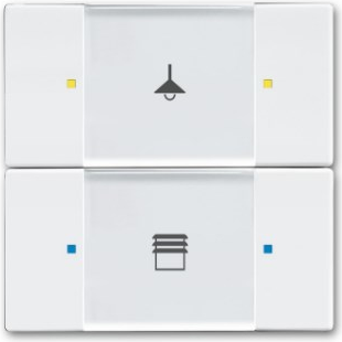 Купить Busch Jaeger 6126/02-84 Weiß (6116-0-0186) (2CKA006116A0186) в магазине wardena.ru