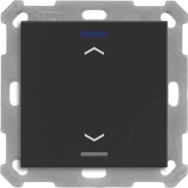 Купить MDT BE-TAL55T106.A1 KNX Taster Light 55 1f RGBW Temperatursensor sw matt Jalous. 1 (BE-TAL55T106.A1) в магазине wardena.ru
