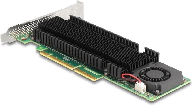 Купить Delock PCI Express x8 Karte zu 2 x intern NVMe M.2 Key M mit RAID - Low Profile - NVMe (90123) в магазине wardena.ru