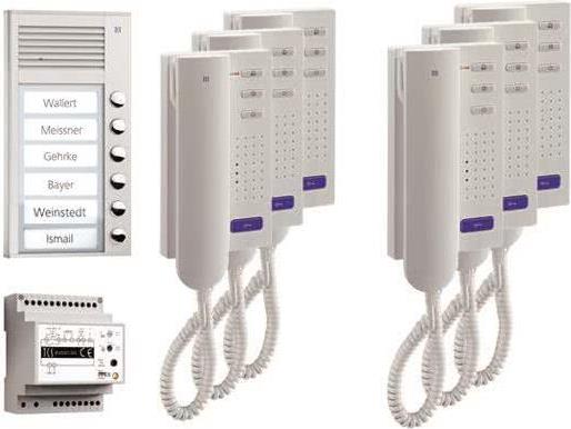 Купить TCS Türsprechanlagen-Set PPA06-EN/02 pre pack6 AP 6Teilnehmer (PPA06-EN/02) в магазине wardena.ru