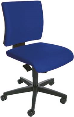 Купить Topstar Bürodrehstuhl Lightstar10 blau Farbe des Gestells: schwarz (LS1000G26) в магазине wardena.ru