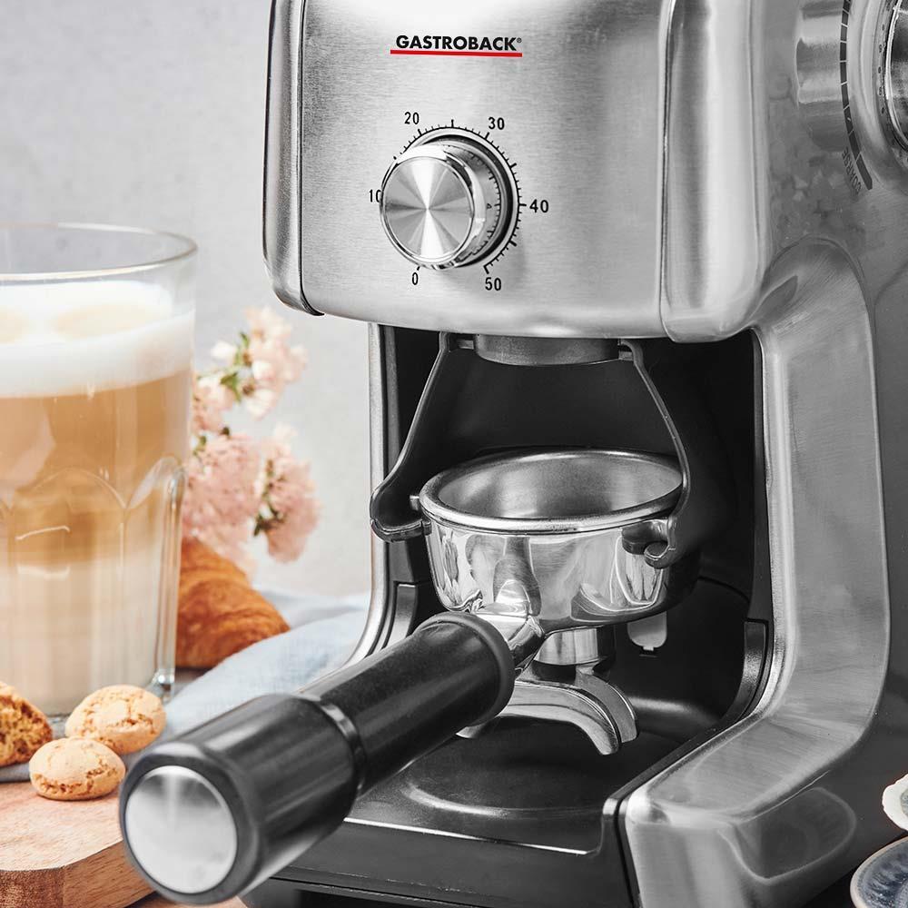 Купить Gastroback Design Advanced Plus Kaffeemühle 130 W Schwarz - Edelstahl (42642) в магазине wardena.ru