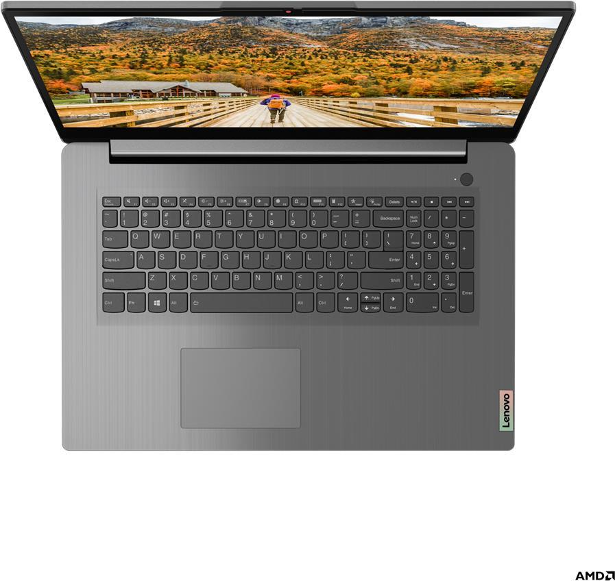 Купить Lenovo IdeaPad 3 17ALC6 82KV - AMD Ryzen 5 5500U / 2.1 GHz - kein Betriebssystem - Radeon Graphics - 12 GB RAM - 512 GB SSD NVMe - 43.9 cm (17.3") IPS 1920 x 1080 (Full HD) - Wi-Fi 6 - Arctic Grey - kbd: Deutsch (82KV00CJGE) в магазине wardena.ru