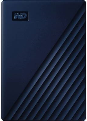 Купить WD My Passport for Mac WDBA2F0040BBL - Festplatte - verschlüsselt - 4TB - extern (tragbar) - USB3.0 - 256-Bit-AES - Blau (WDBA2F0040BBL-WESN) в магазине wardena.ru