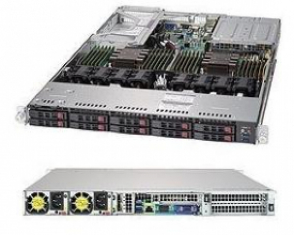 Купить Server Supermicro SYS-1029U-TR25MV SuperServer • 119UTS-R751P-T • X11DPU • 1U IPMI в магазине wardena.ru