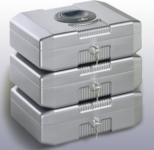 Купить DURABLE ?UROBOXX - Geldkassette - Metall - Anthracite Gray (178257) в магазине wardena.ru