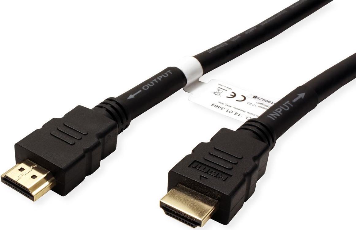 Купить ROLINE 14.01.3464 HDMI-Kabel 50 m HDMI Typ A (Standard) Schwarz (14.01.3464) в магазине wardena.ru