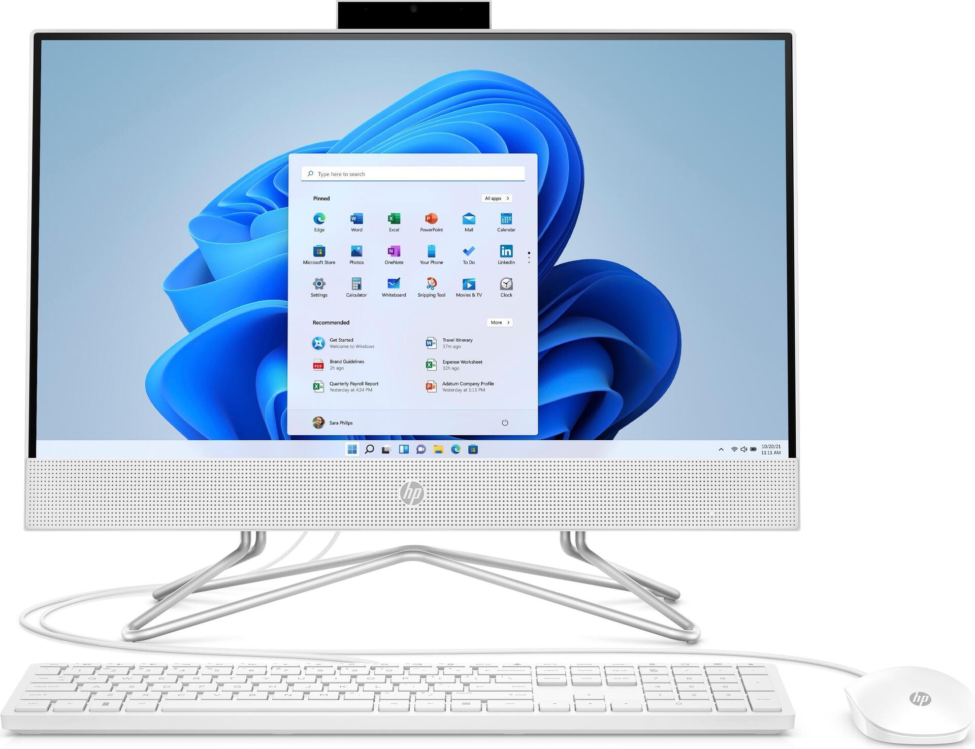 Купить HP 22-dd2003ng - All-in-One (Komplettlösung) - Pentium Silver J5040 / 2 GHz - RAM 4 GB - SSD 256 GB - NVMe - UHD Graphics 605 - GigE - WLAN: 802.11a/b/g/n/ac, Bluetooth 5.0 - Win 11 Home - Monitor: LED 54.6 cm (21.5") 19 (76Q11EA#ABD) в магазине wardena.ru