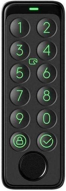 Купить SwitchBot Keypad Touch - Intelligentes Torschloss - Code - Lesegerät für den Fingerabdruck - Schwarz - IP65 - CR123A - 2 Stück(e) (W2500020) в магазине wardena.ru
