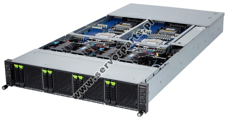 Купить Server Gigabyte H273-Z85-AAW1 • 2U SATA/M.2 • 8x1GbE в магазине wardena.ru