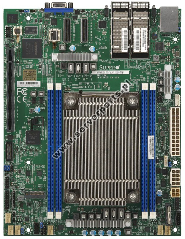 Купить Motherboard Supermicro MBD-X14SDV-36C-SP3F SoC FCBGA4368 Intel Xeon 6 SoC SATA M.2 DDR5 IPMI в магазине wardena.ru