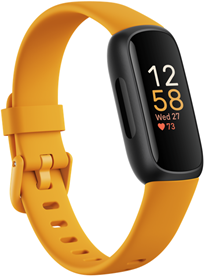 Купить Fitbit Inspire 3 - Schwarz - Aktivitätsmesser mit Band - Silikon - Orange - Handgelenkgröße: bis zu 221 mm - Bluetooth - Schwarz, Morning Gloww (FB424BKYW) в магазине wardena.ru