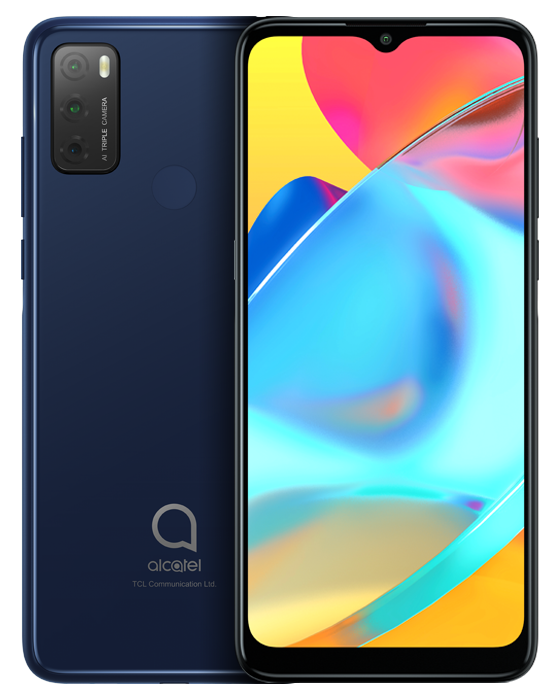 Купить Alcatel 3L (2021) - 4G Smartphone - Dual-SIM - RAM 4 GB / Internal Memory 64 GB - microSD slot - LCD-Anzeige - 6.52" - 1600 x 720 Pixel - Triple-Kamera 48 MP, 2 MP, 2 MP - front camera 8 MP (6056D-2BALWE12-1) в магазине wardena.ru