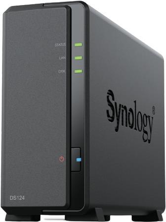 Купить Synology Disk Station DS124 - NAS-Server - RAM 1GB - Gigabit Ethernet - iSCSI Support (DS124) в магазине wardena.ru
