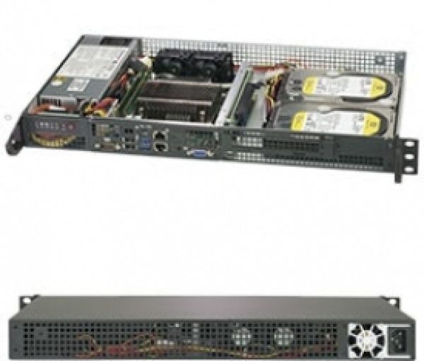 Купить Server Supermicro SYS-5019C-FL SuperServer • 505-203B • X11SCL-IF • 1U IPMI в магазине wardena.ru