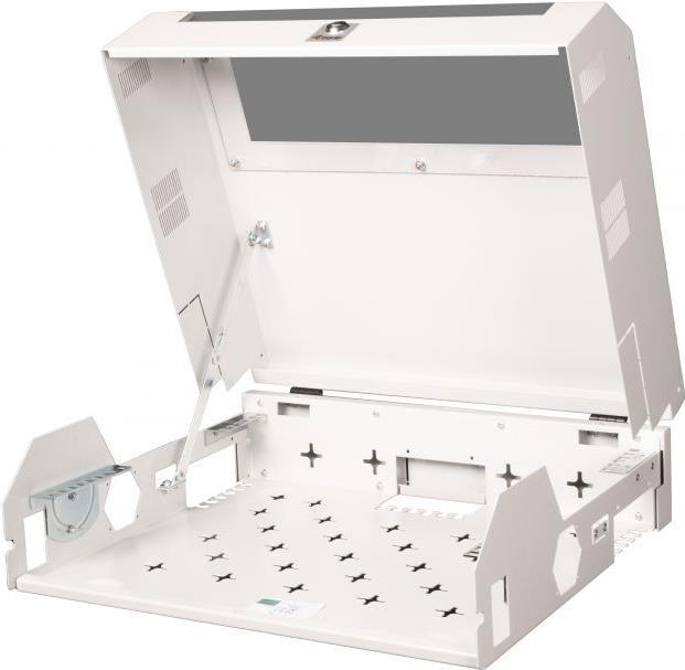 Купить Equip Slim Flex 19' Schrank - 5HE - RAL7035 Grau - Wandmontiertes Regal - 2U/3U - 30 kg - Sperrschloss - Ablageschienen - 8,5 kg (ESF-05-G) в магазине wardena.ru