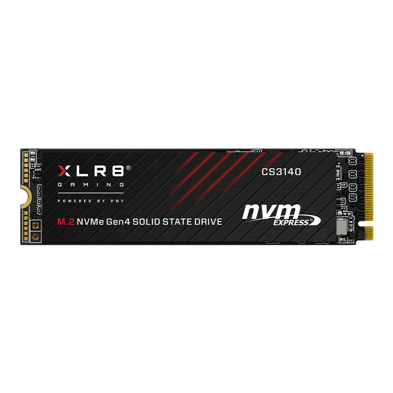 Купить PNY XLR8 CS3140 - SSD - 1 TB - intern - M.2 2280 - PCI Express 4.0 x4 (NVMe) - 256-Bit-AES (M280CS3140-1TB-RB) в магазине wardena.ru